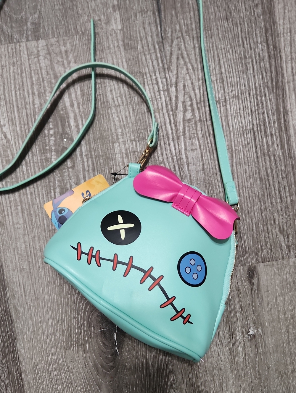Disney Stitch Scrump Crossbody Purse